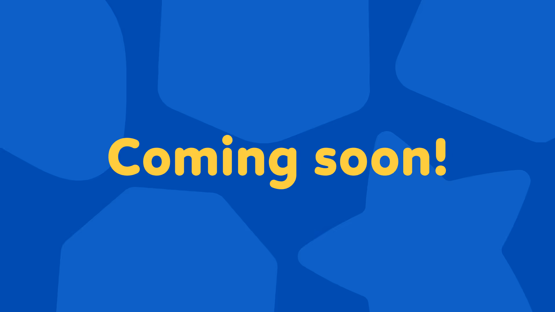 coming soon