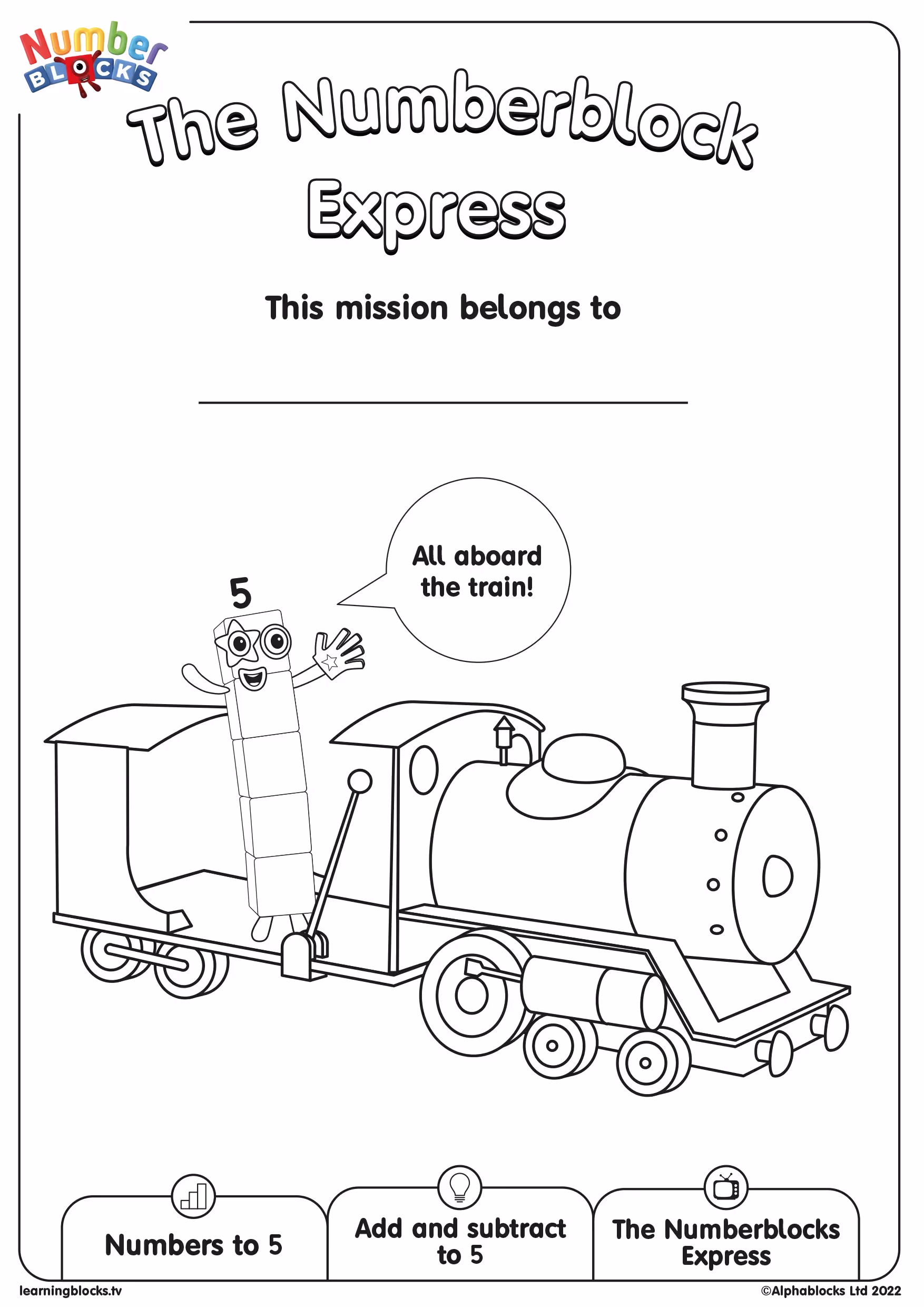 The Numberblocks Express
