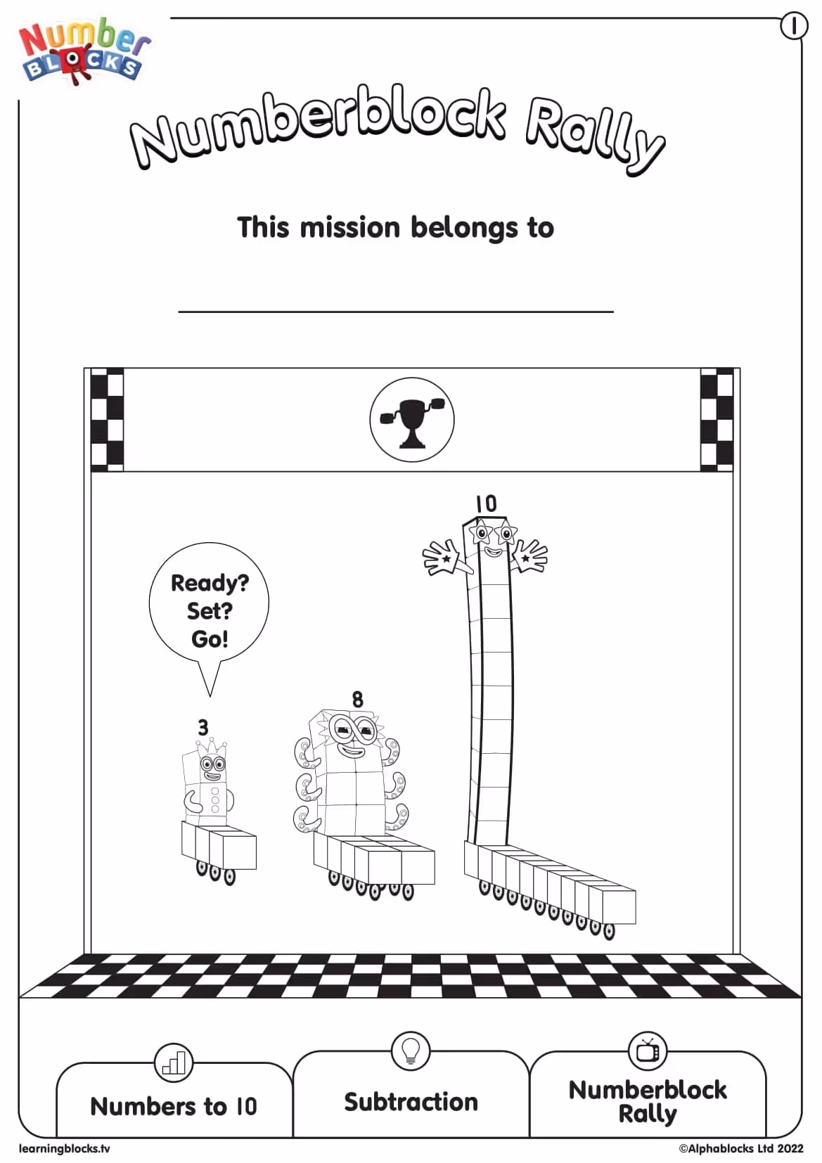 Numberblock Rally