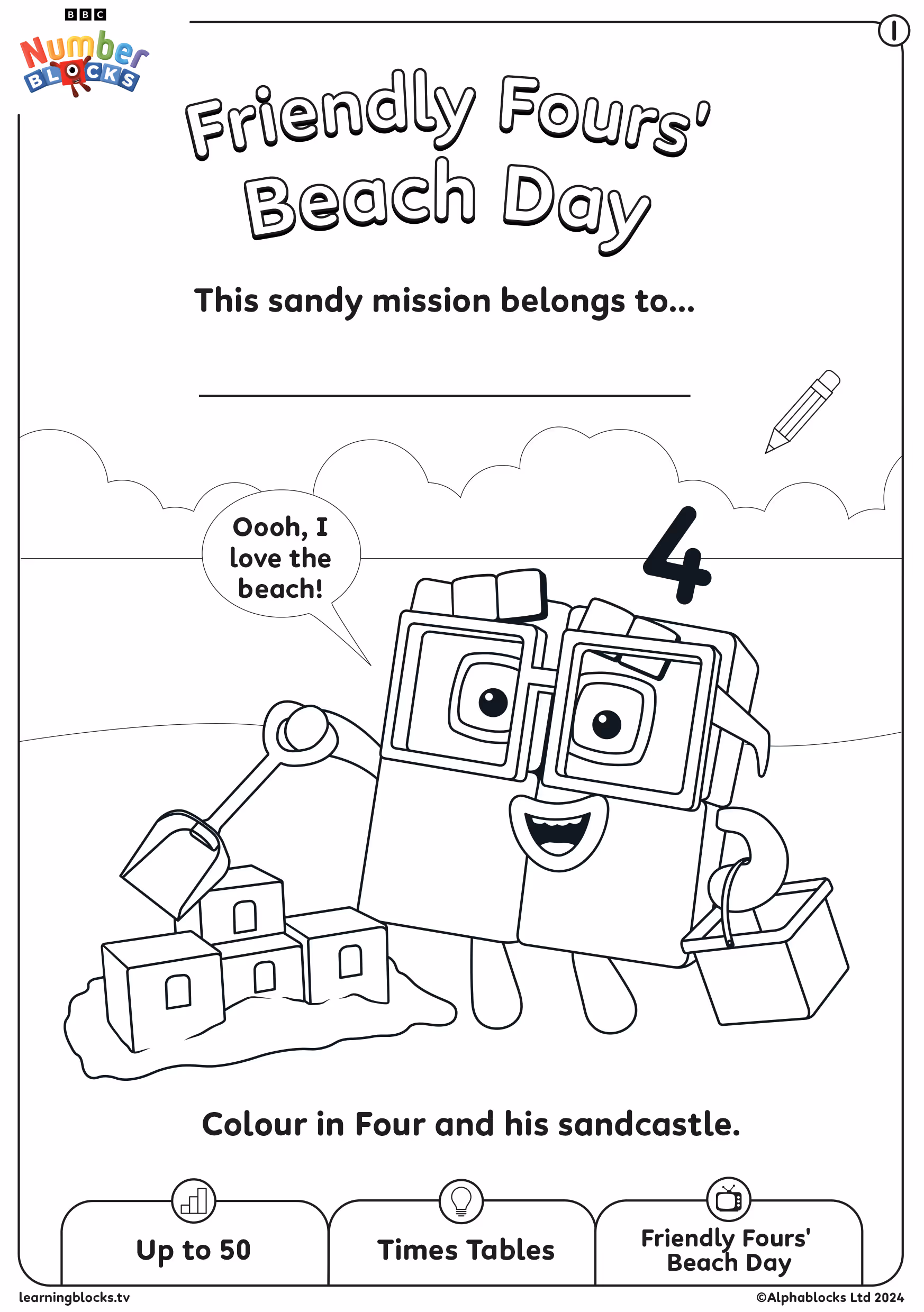 Friendly Fours Beach Day