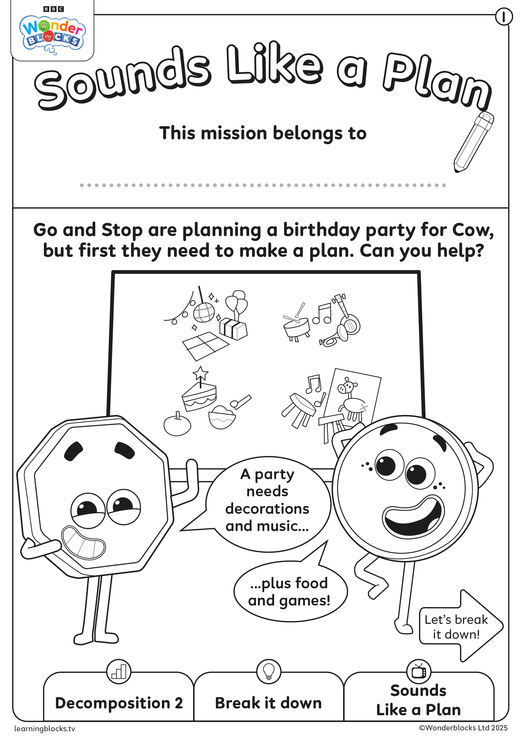 Sounds Like a Plan