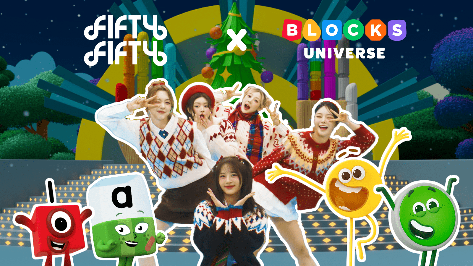 Blocks Universe Unites to launch Christmas Single with K-Pop Sensation, FIFTY FIFTY