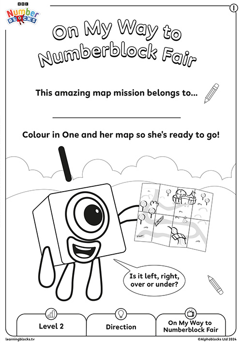 On My Way to Numberblock Fair