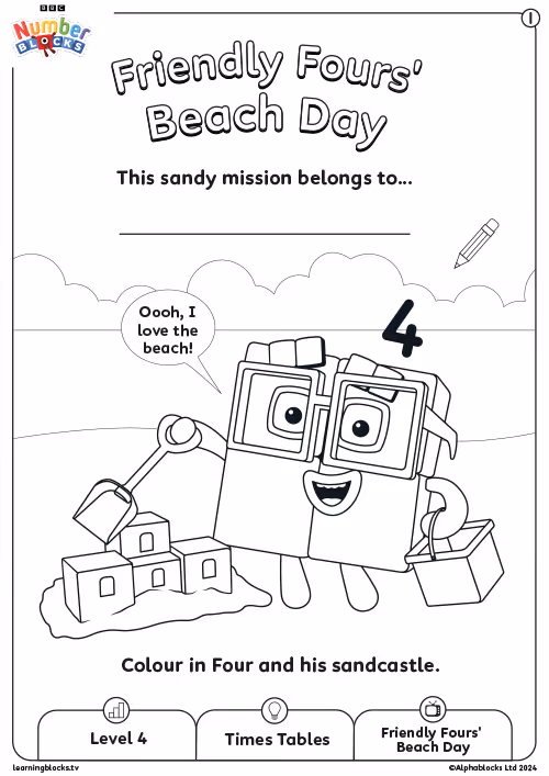 Friendly Fours Beach Day