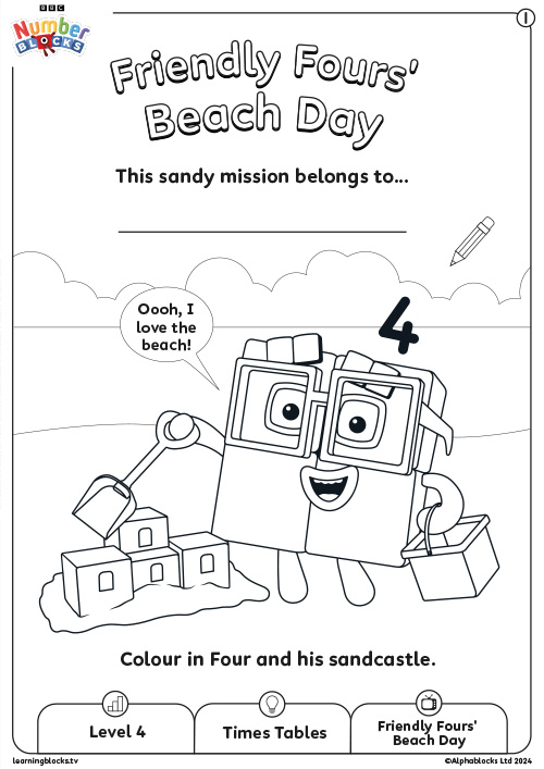 Friendly Fours Beach Day