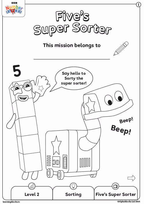 Five's Super Sorter