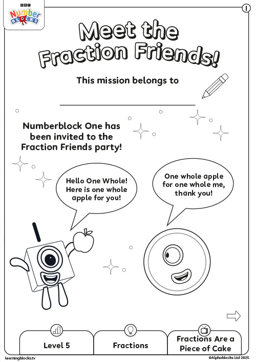 Fractions are a Piece of Cake