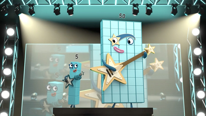 You're Five Ones and I'm Five Tens