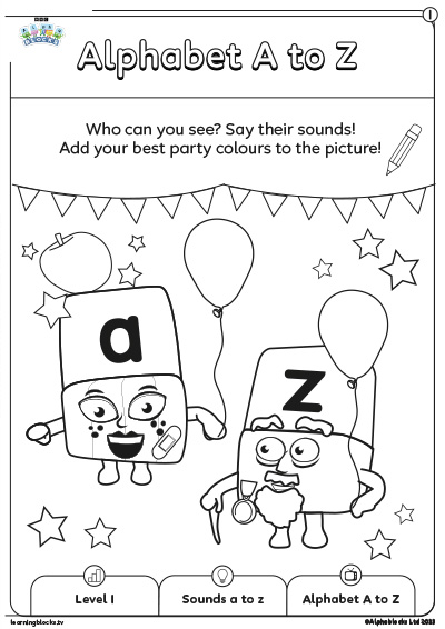 Alphabet A to Z