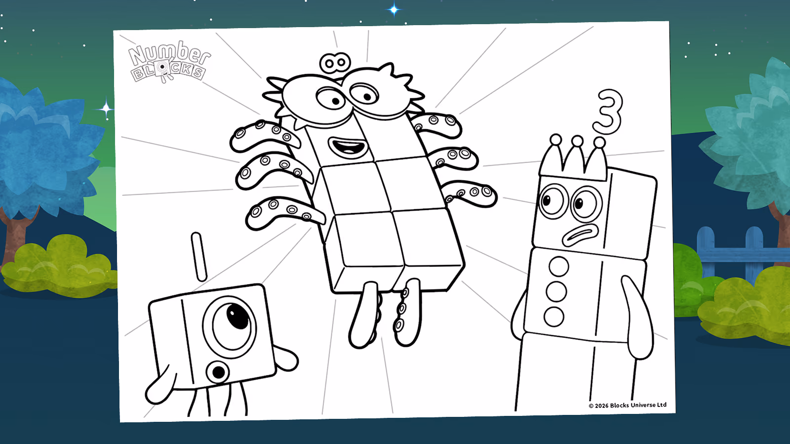 Infinaughty Halloween Colouring