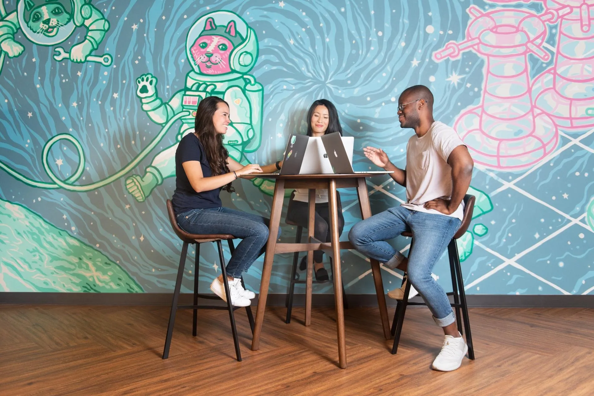 J-1 intern working at Robinhood in Silicon Valley as part of the Intrax Global Internships program