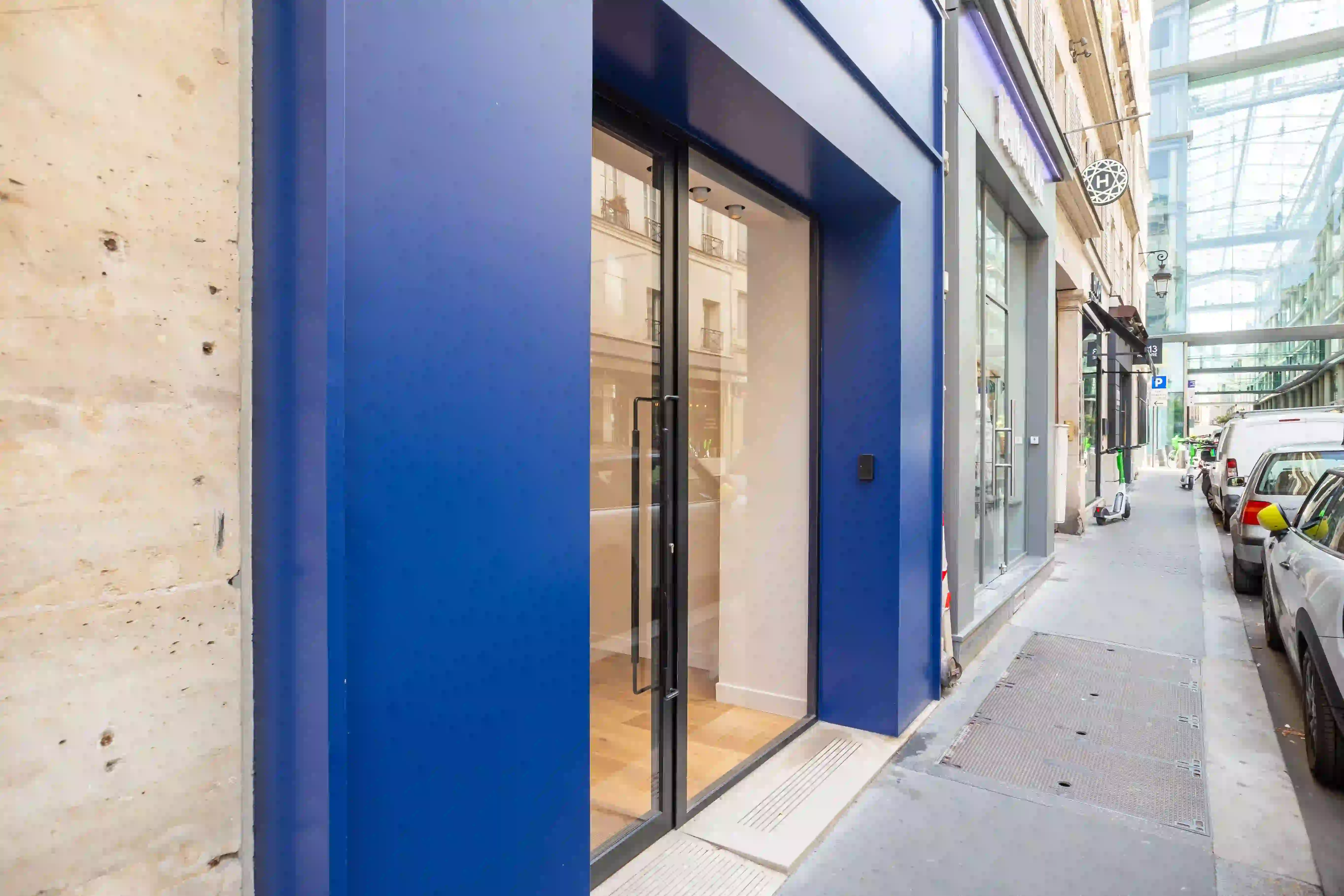 devanture pop up store palais royal