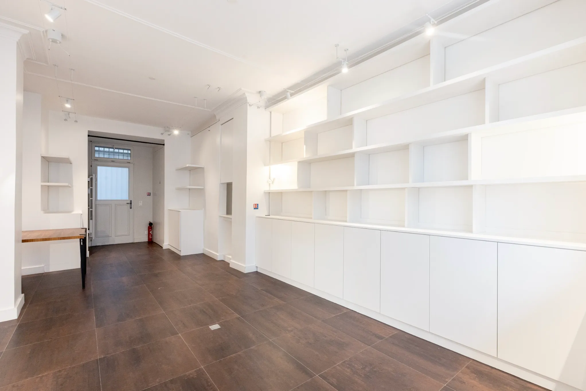 intérieur pop up store 66 rue legendre