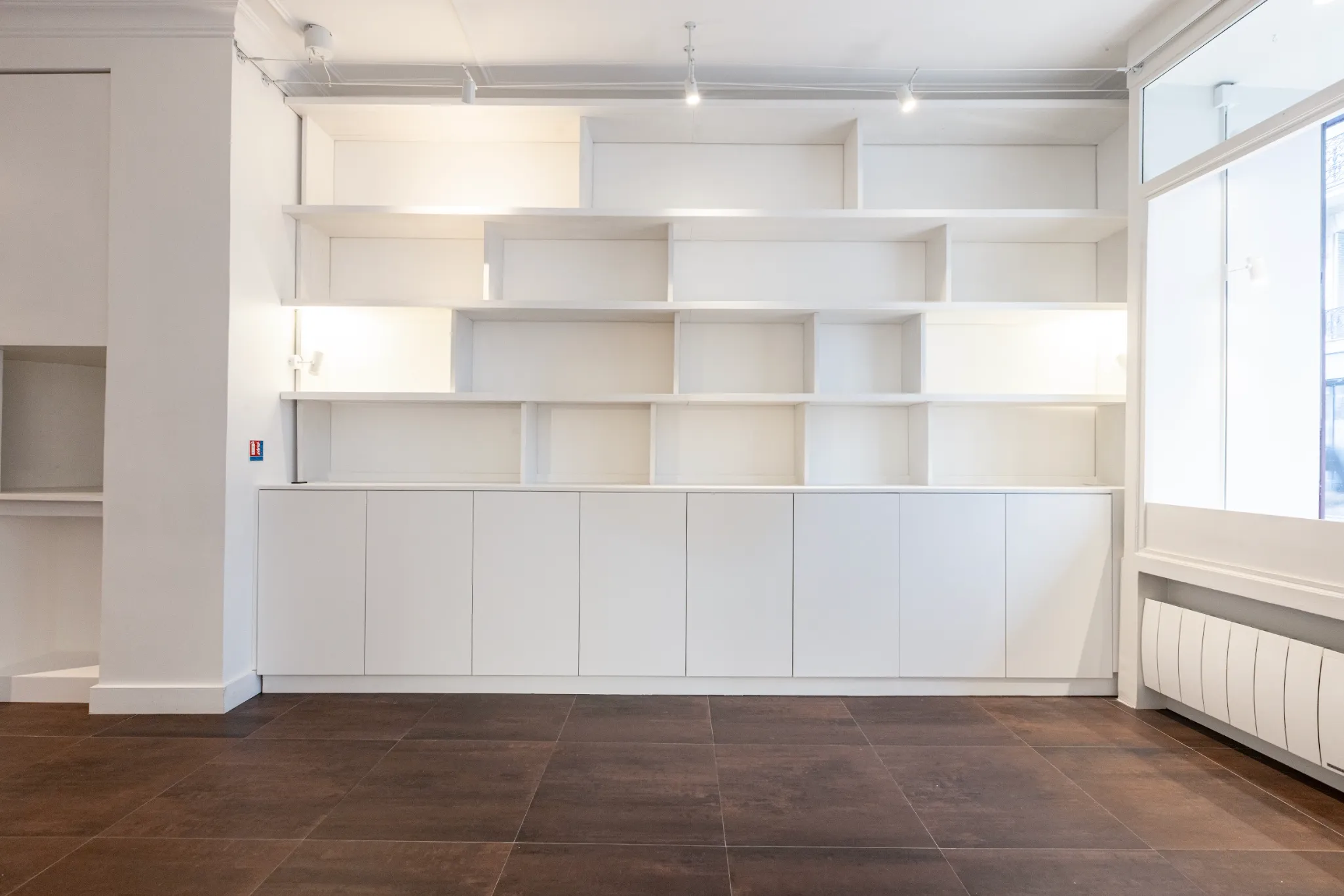 intérieur pop up store 66 rue legendre