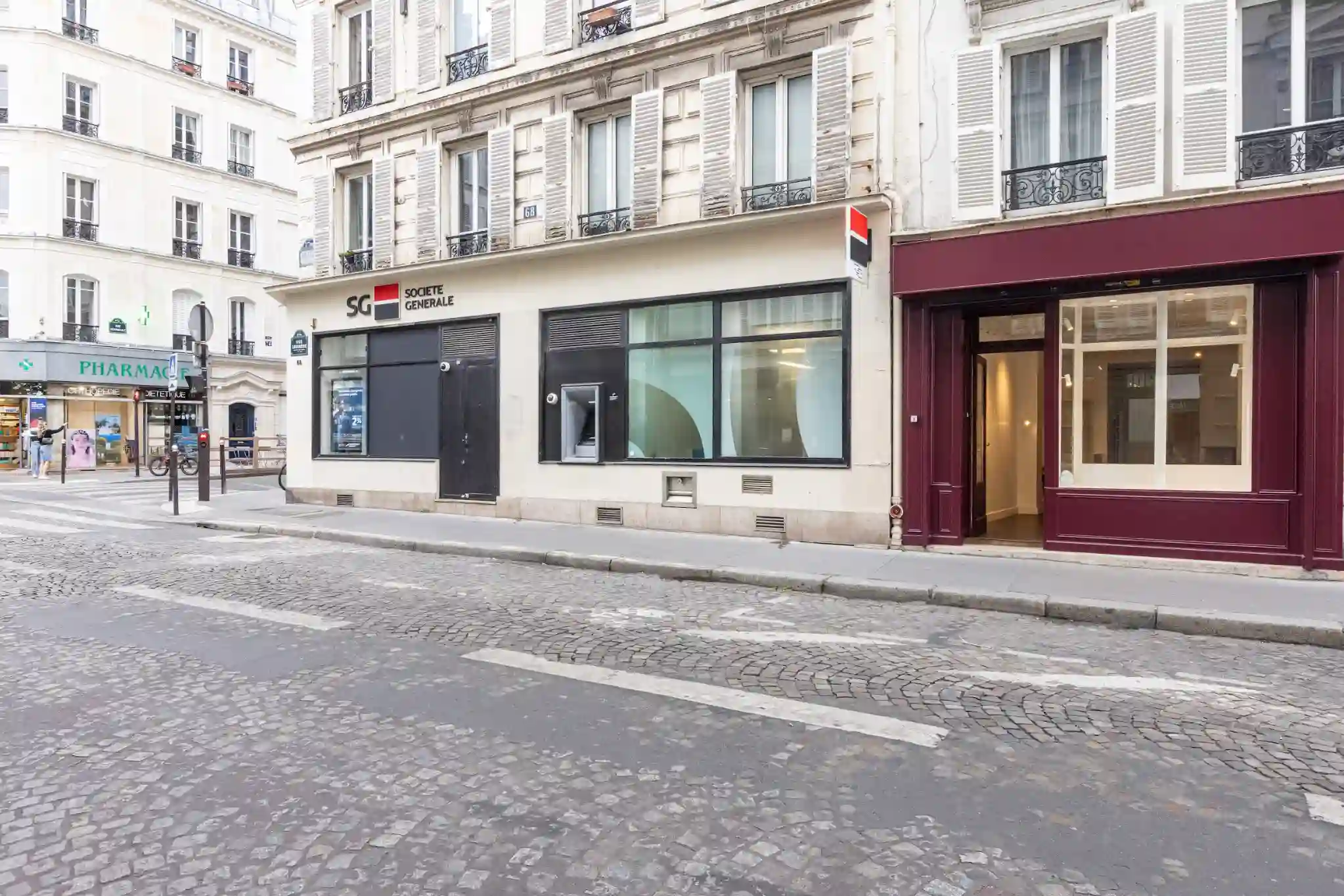 devanture boutique éphémère 66 rue legendre
