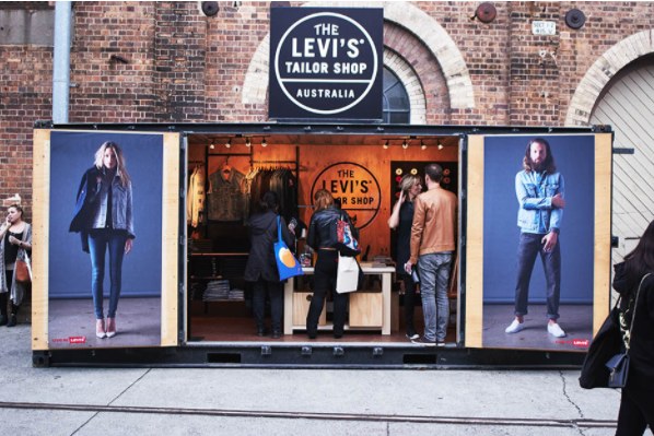 Boutique personnalisée Levi's