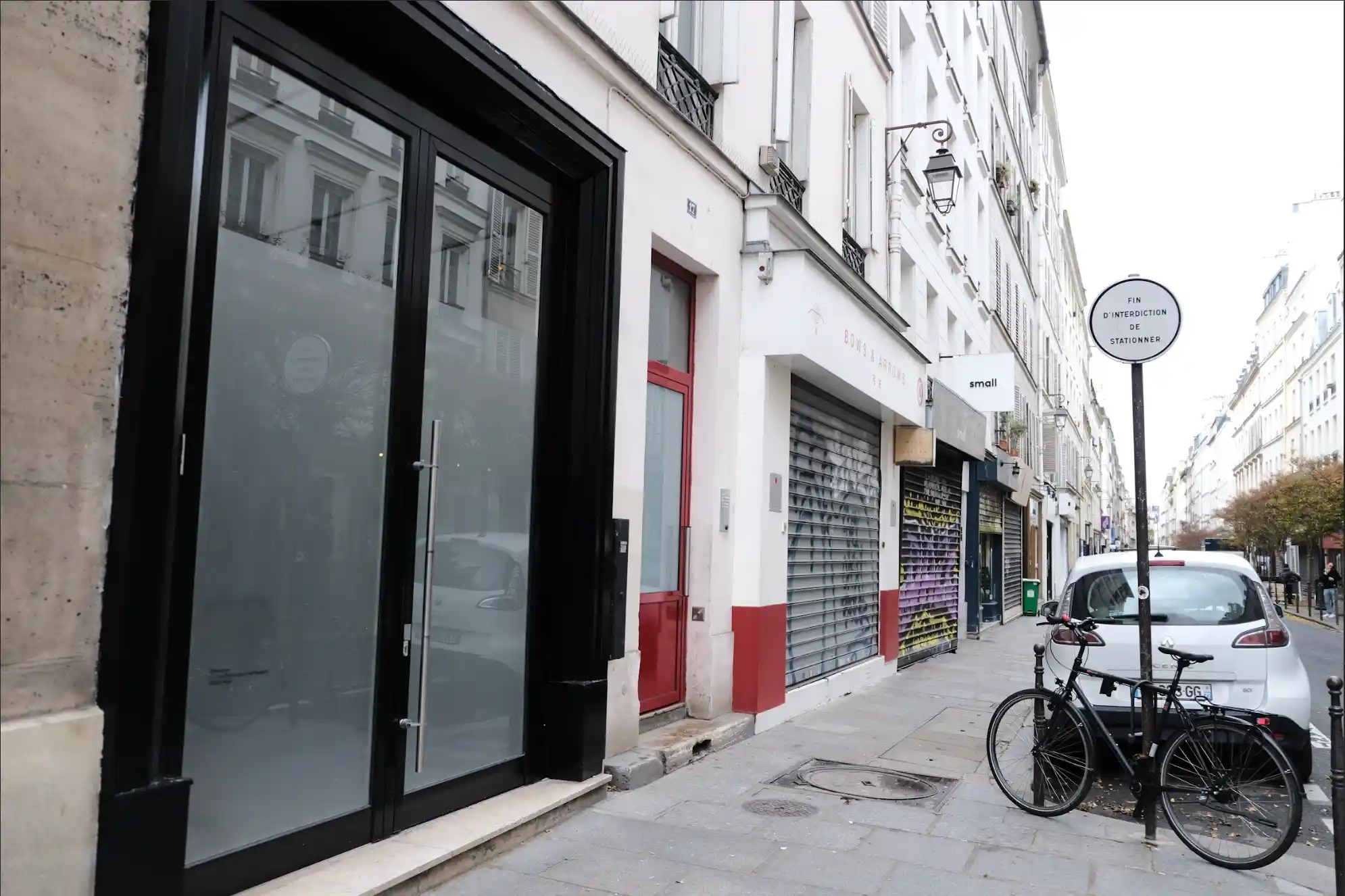 Showroom rue Notre-Dame de Nazareth, extérieur