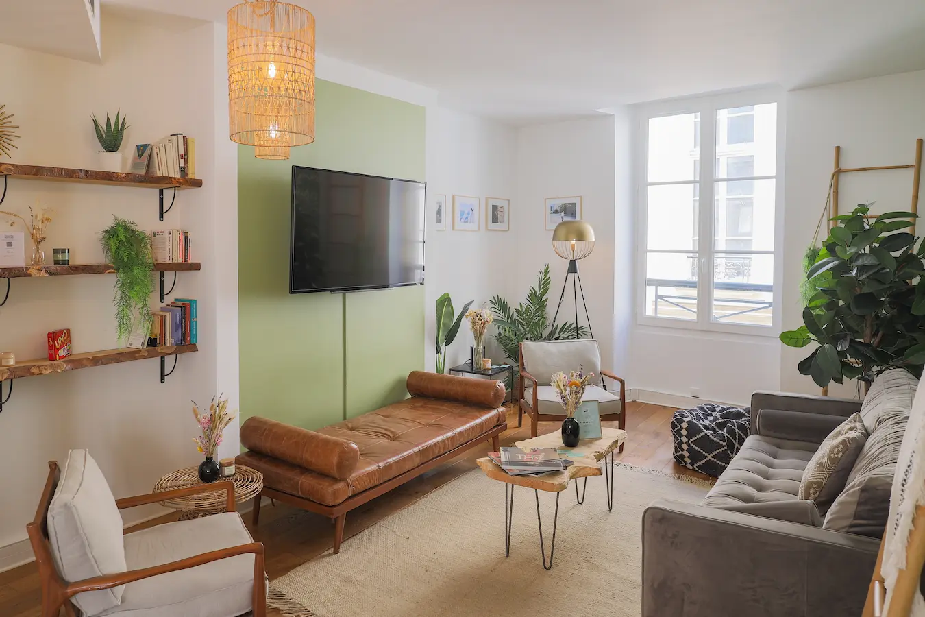 Showroom style appartement rue Sentier, Paris 2e