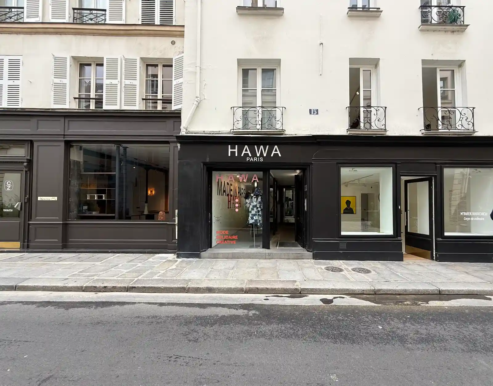 Location pop up store rue de Seine