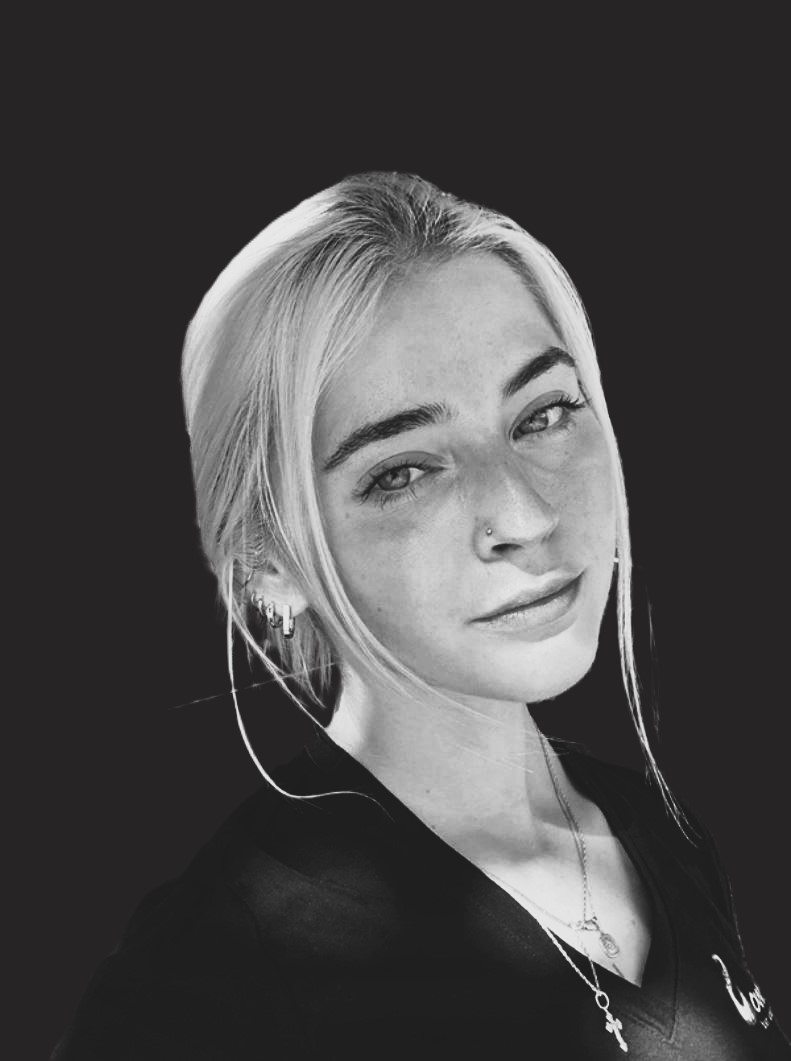 Porträt von Denise Gerber.