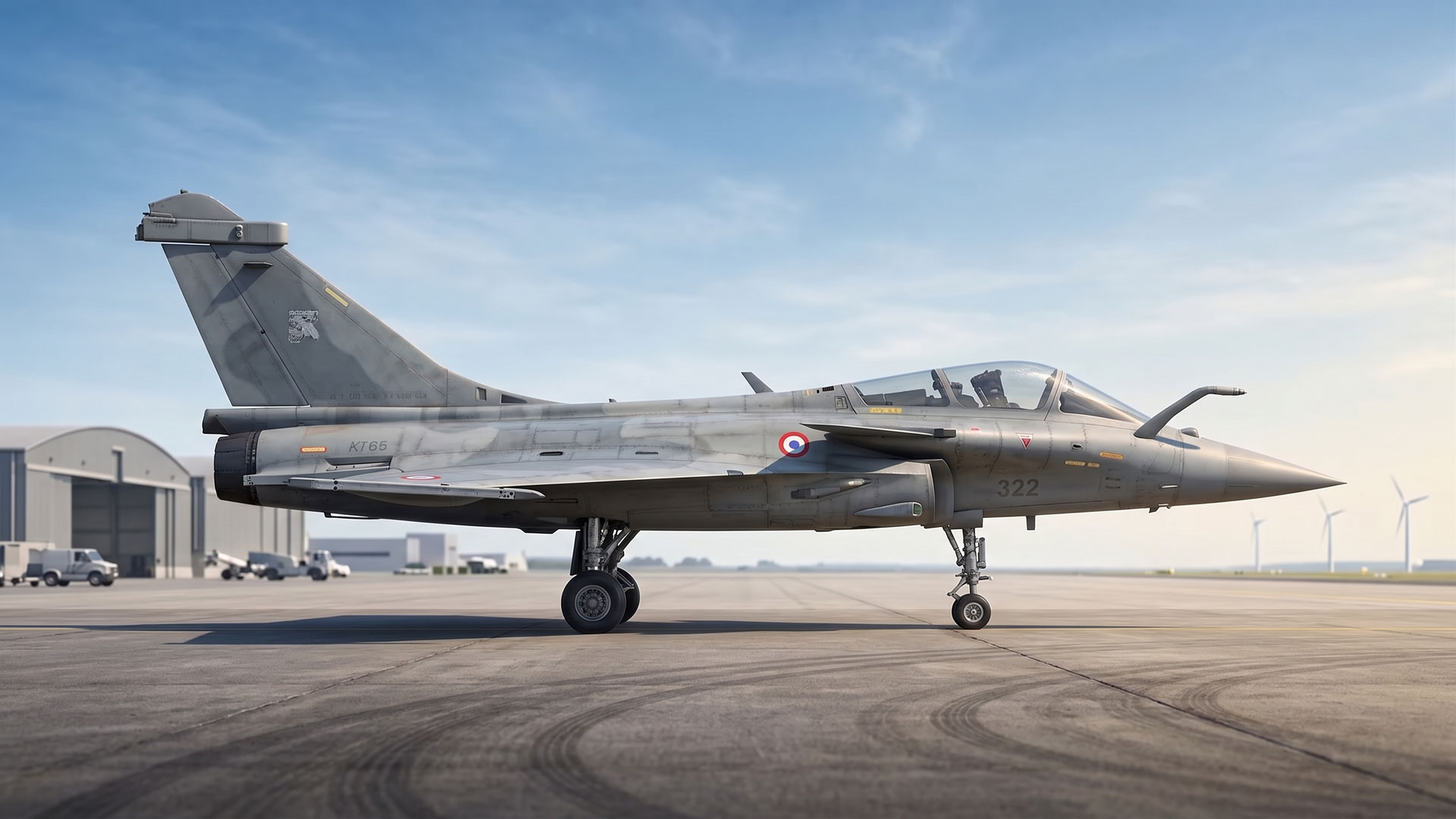 Dassault Rafale side profile