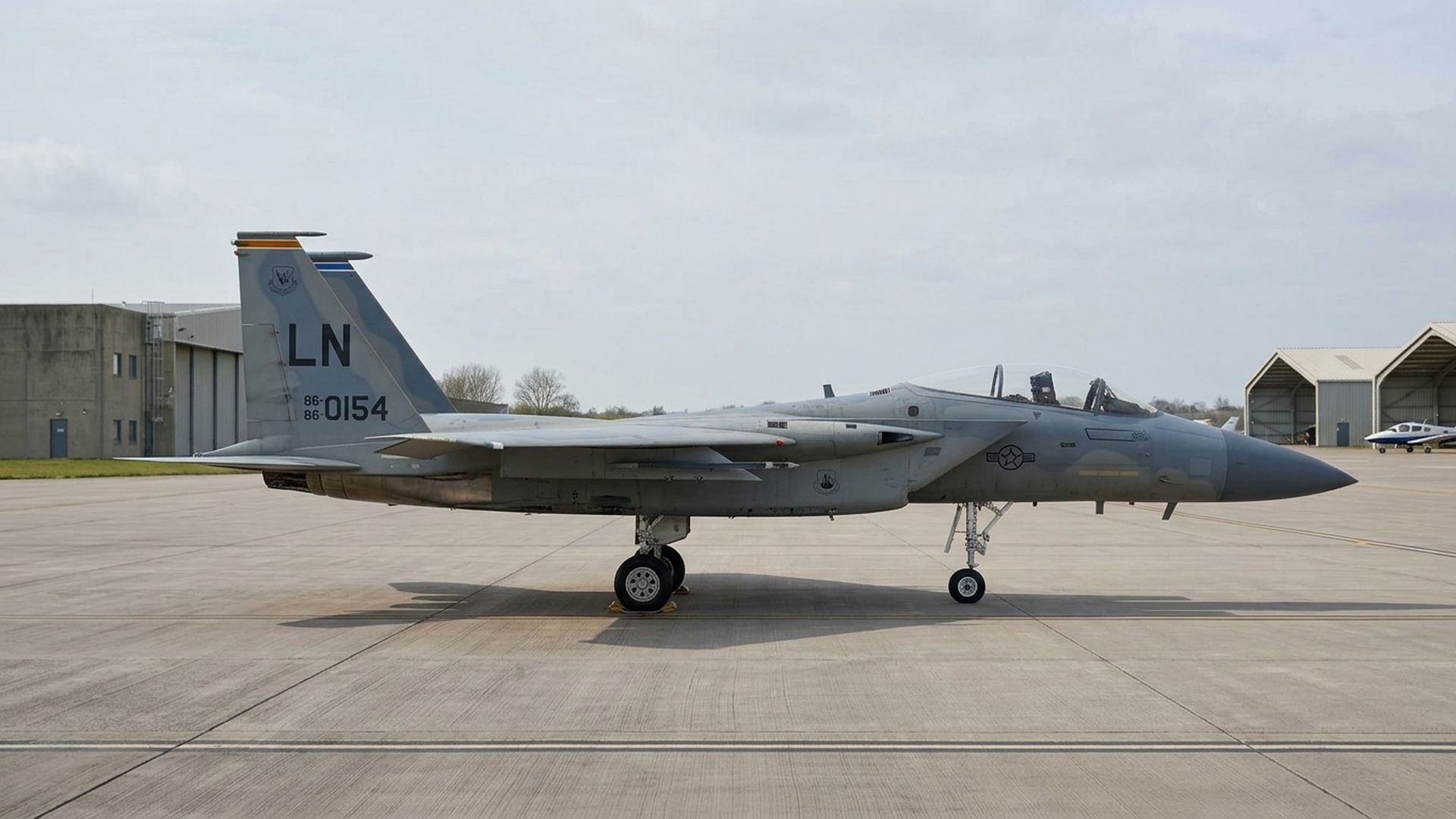 F-15 Eagle side profile
