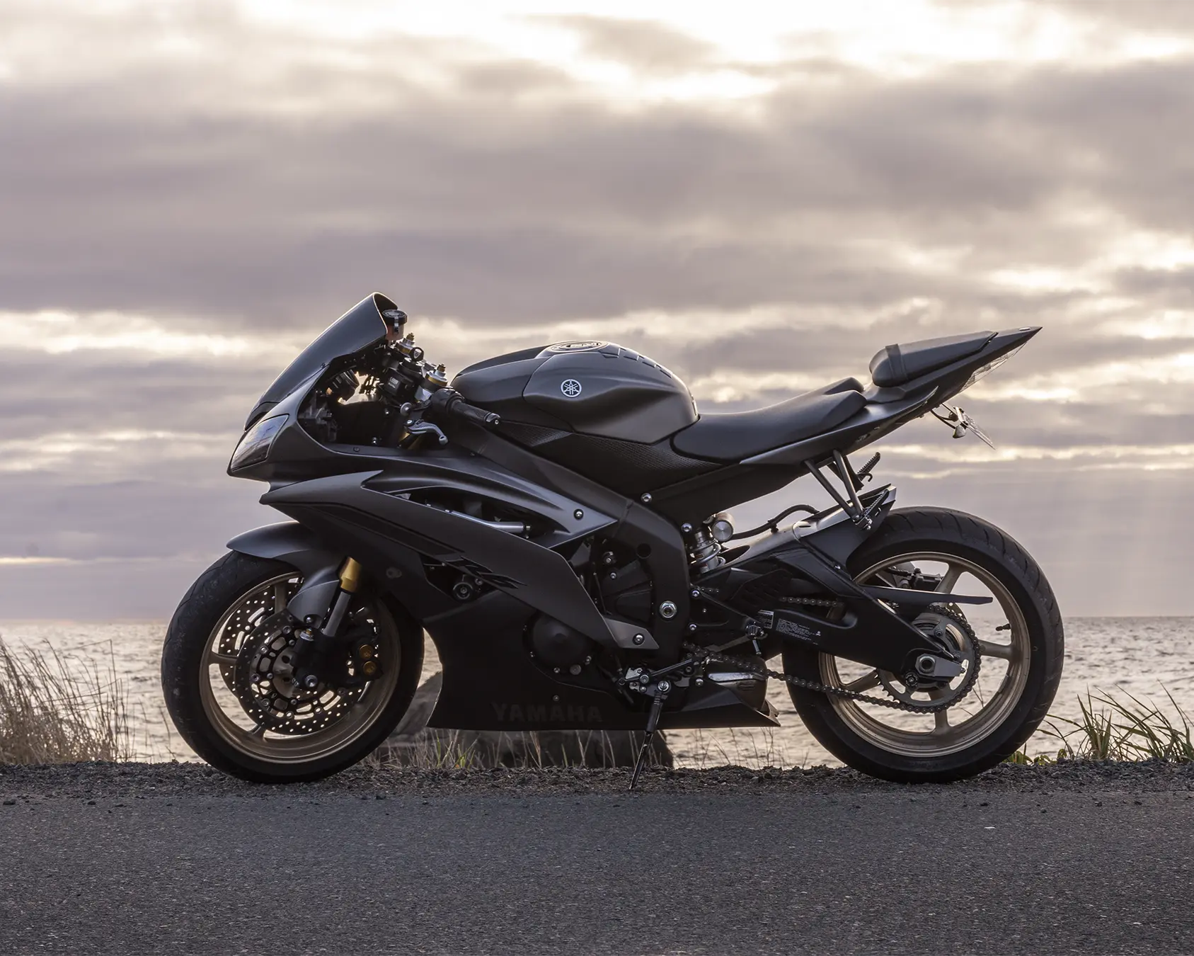 Daytime product shot of a Yamaha