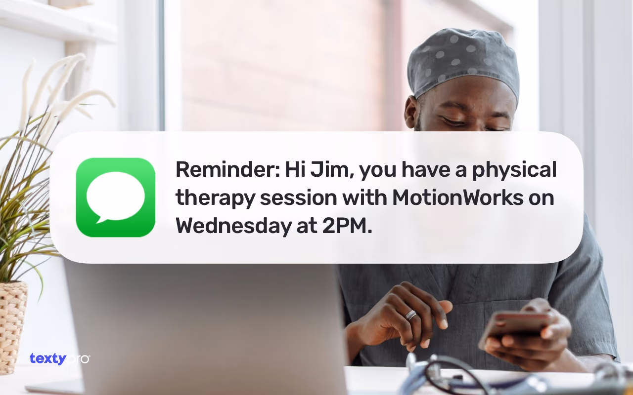 Reminder SMS text message