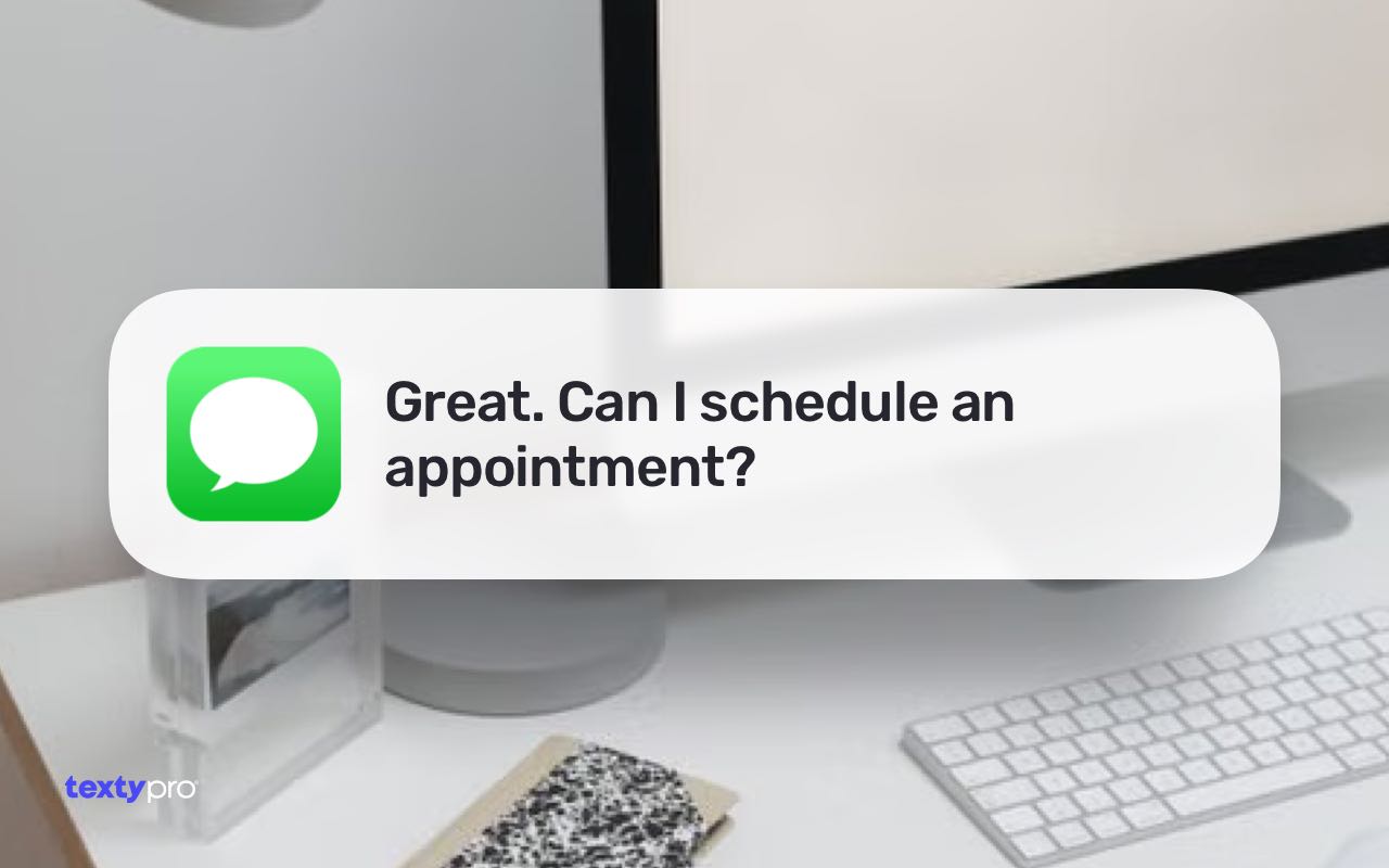 Great. Can I schedule an appointment?