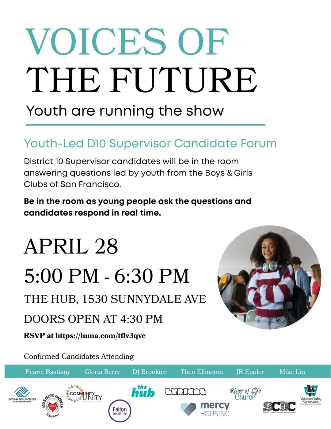 Voices of the Future: Youth-Led D10 Supervisor Candidate Forum