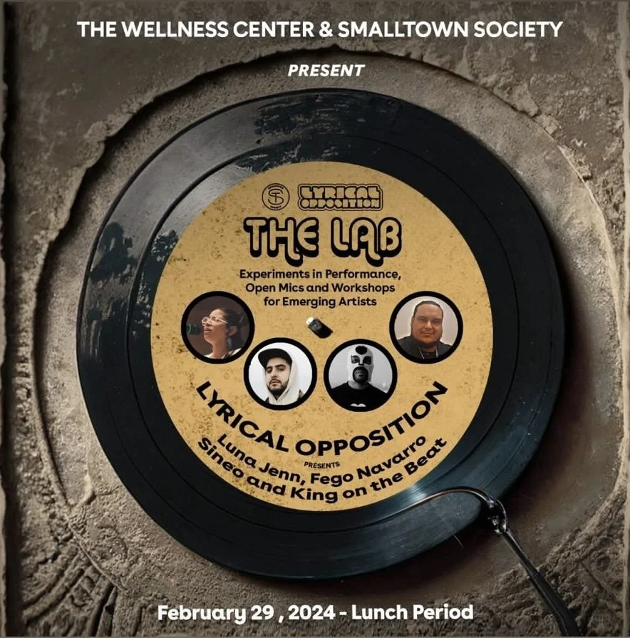 The Lab: Experiments in Performance, Open Mics and Workshops for Emerging Artists via Smalltown Society — February 29, 2024