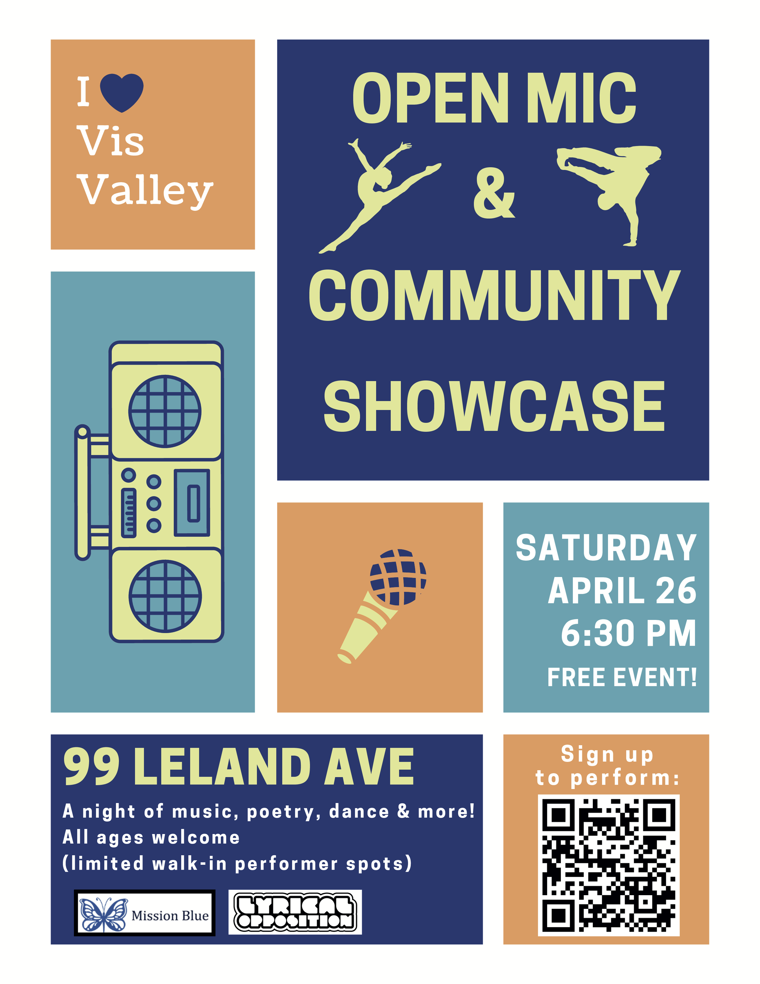 Visitacion Valley Open Mic & Community Showcase