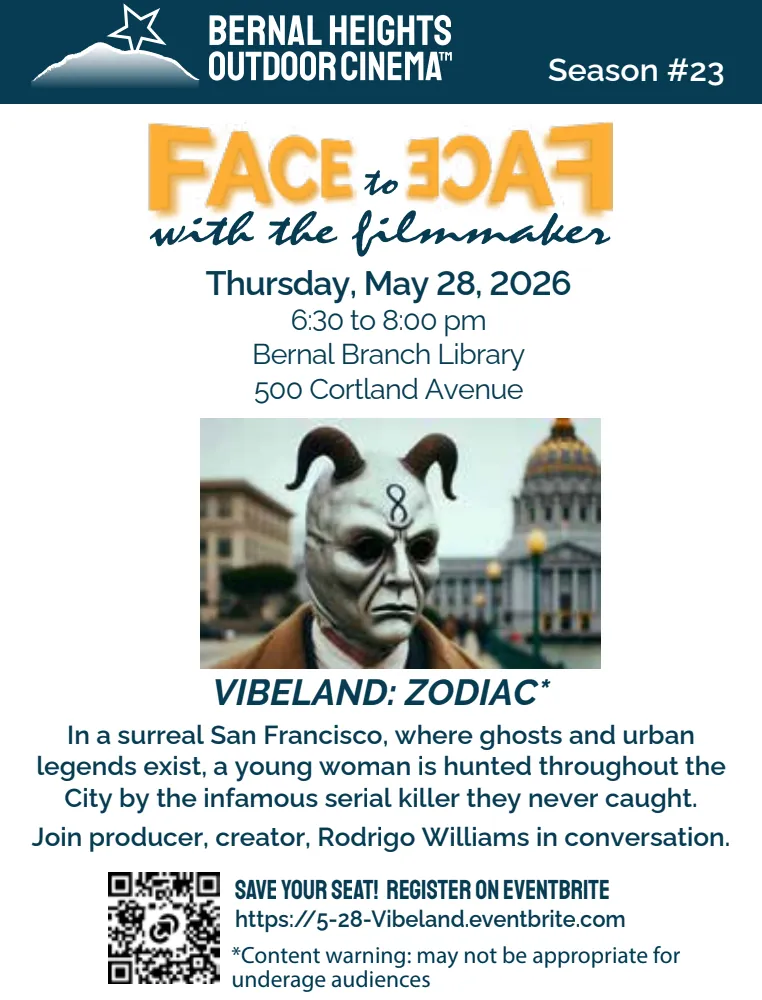 Face-to-Face with the Filmmaker presents VIBELAND:ZODIAC