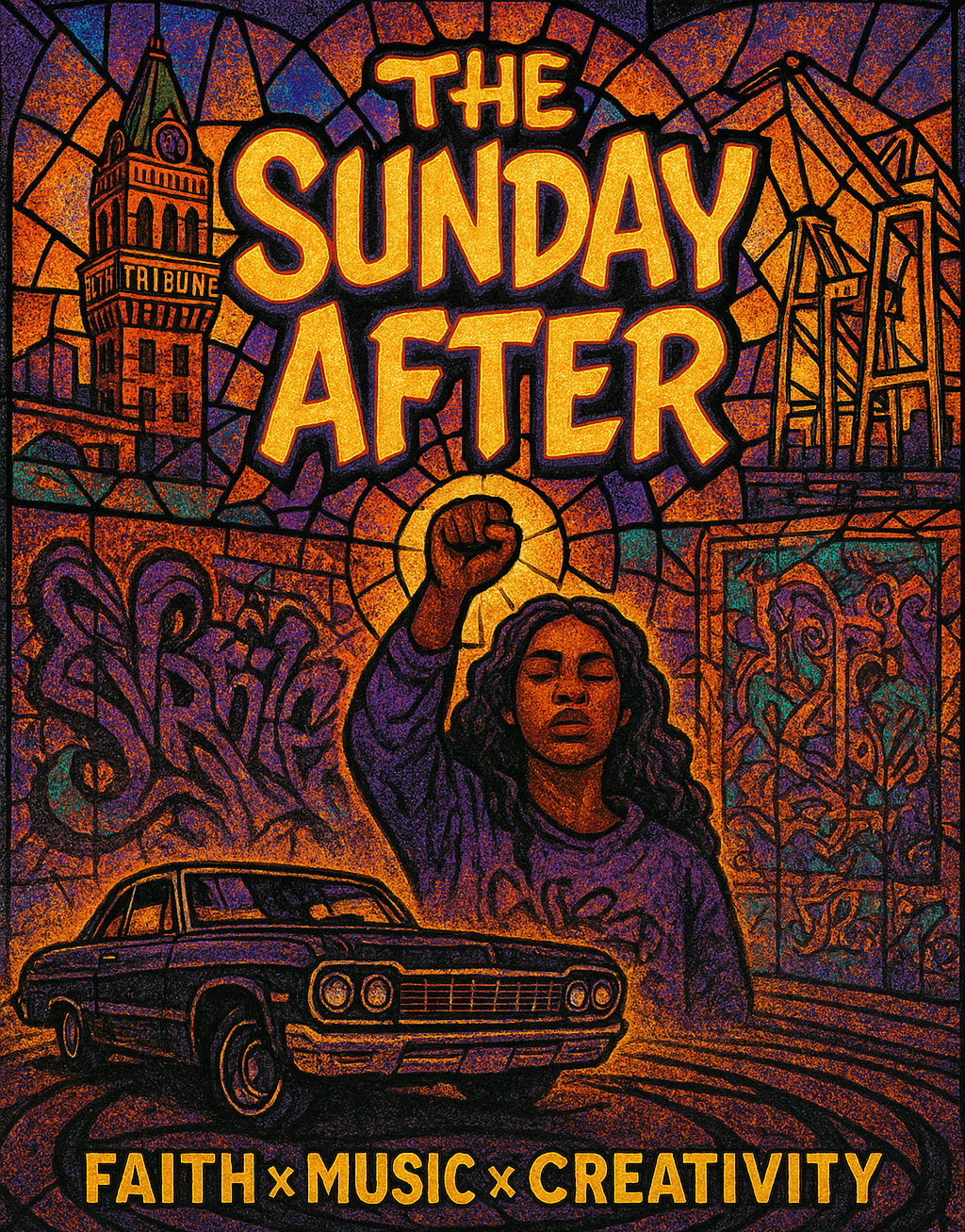 The Sunday After 2026 event artwork from the Lyrical Assembly and Oak Life Church collaboration.