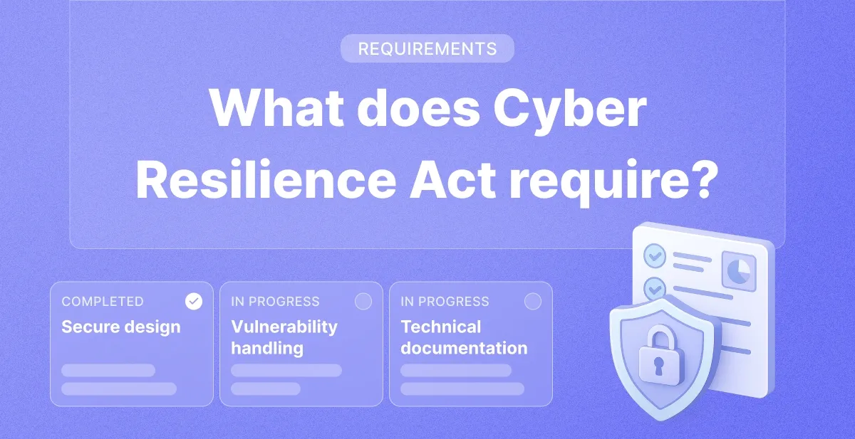 What does Cyber Resilience Act require?