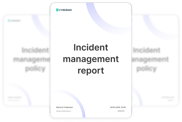 Generate reports and policies