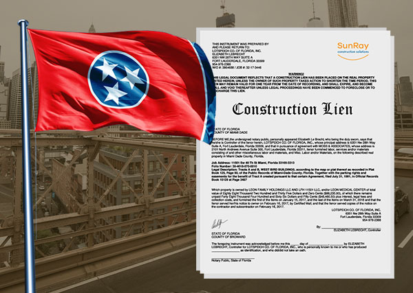 Filing Suit to Perfect the Lien in Tennessee - Webinar