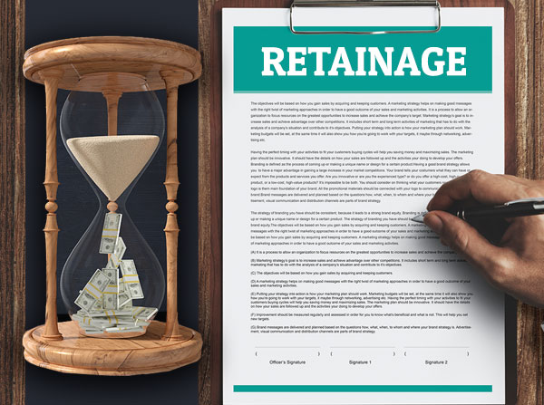 Retainage: How to Get it Sooner - Webinar