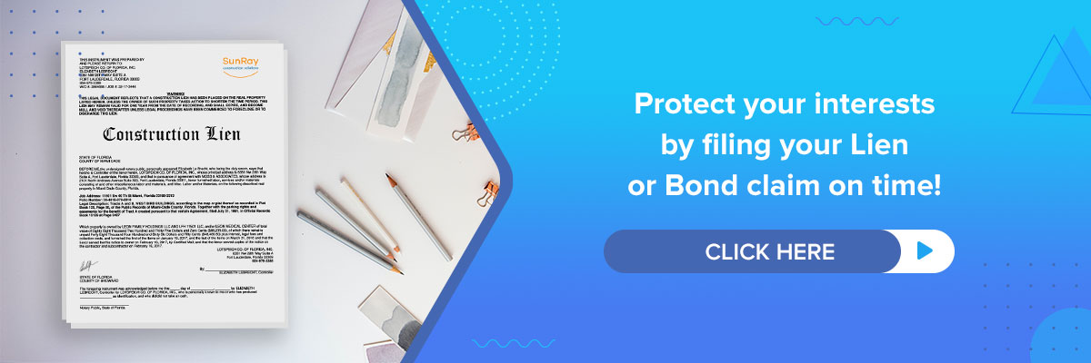 claim of bond & lien