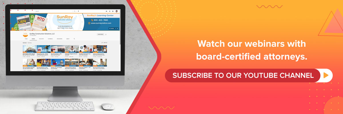 Watch our Webinars SunRay
