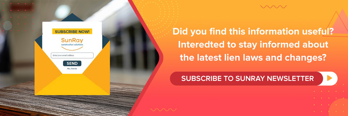Subscribe to SunRay Newsletter