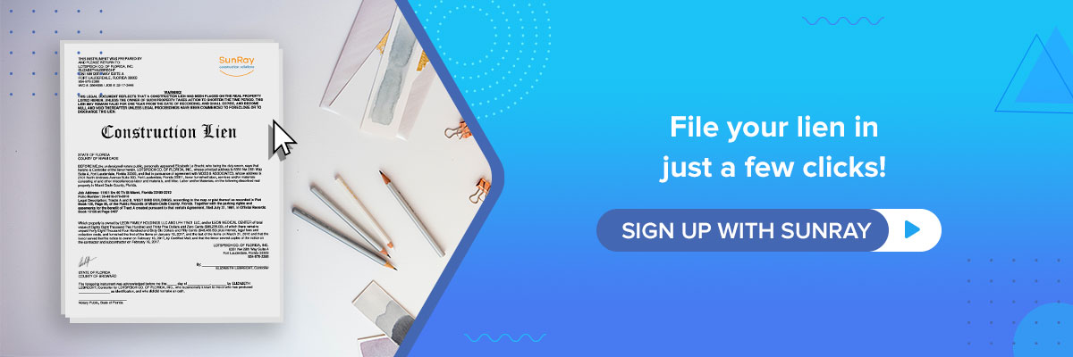 file your lien