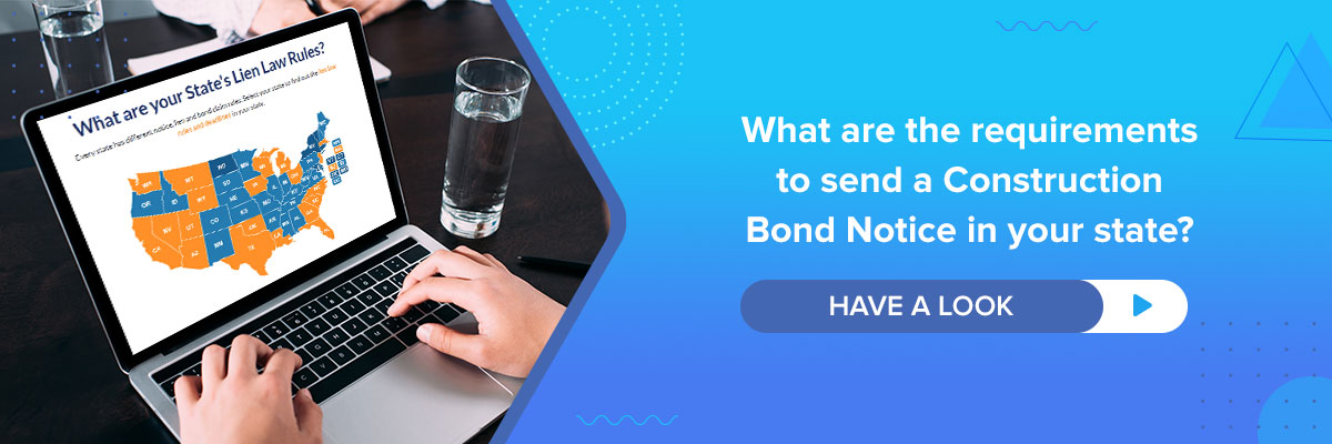 construction bond notice