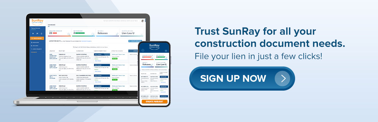 file your lien or bond claim