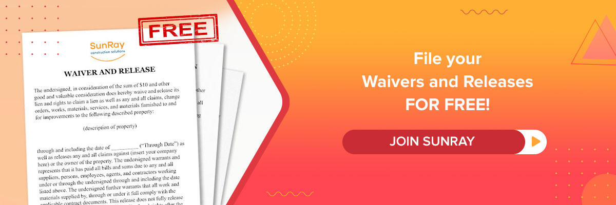 waiver and release upon progress payment