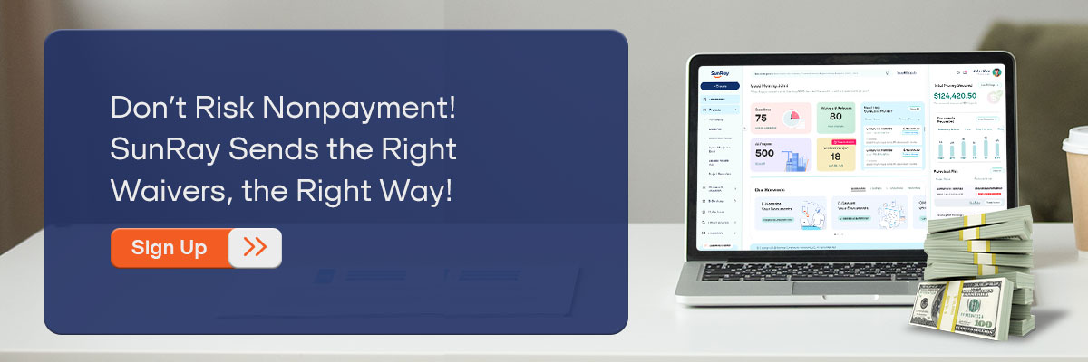sunray sends the right waivers
