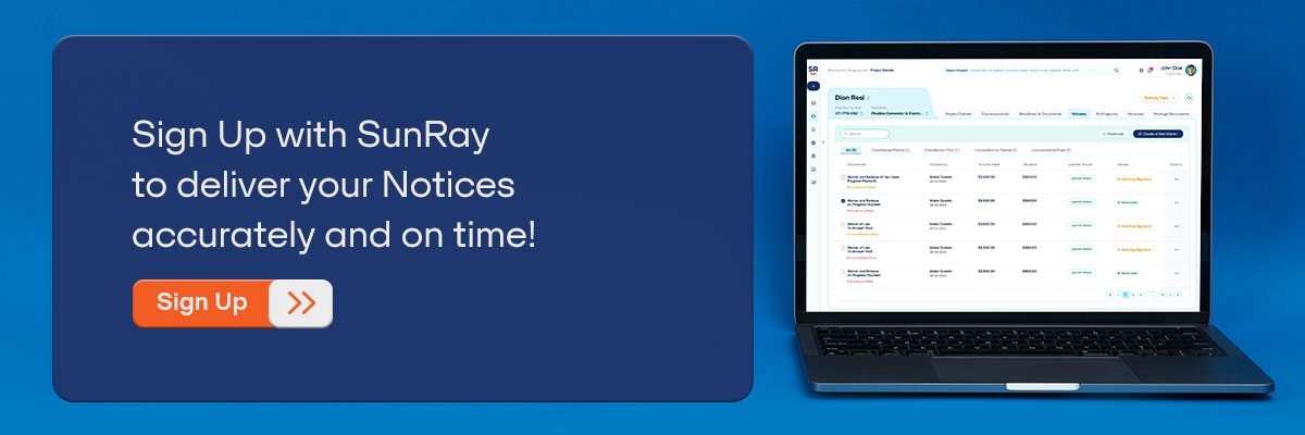 CTA – Sign Up with SunRay to deliver your Notices accurately and on time! - Sign Up 