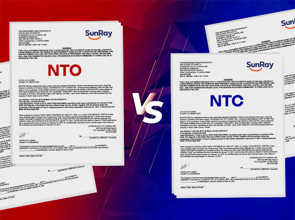 Notice to Owner vs. Notice to Contractor in Florida: What is the Difference 