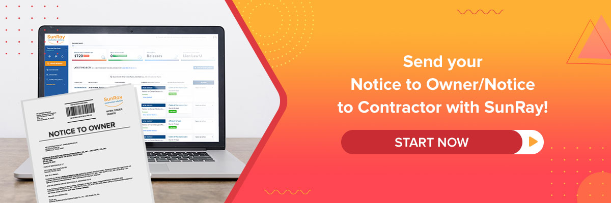 Notice to OwnerNotice to Contractor