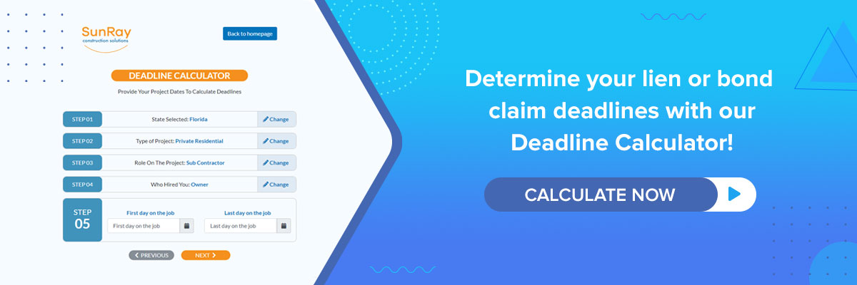SunRay deadline calculator